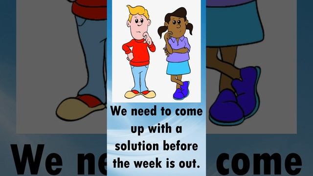 Phrasal verbs: COME UP WITH смотреть онлайн