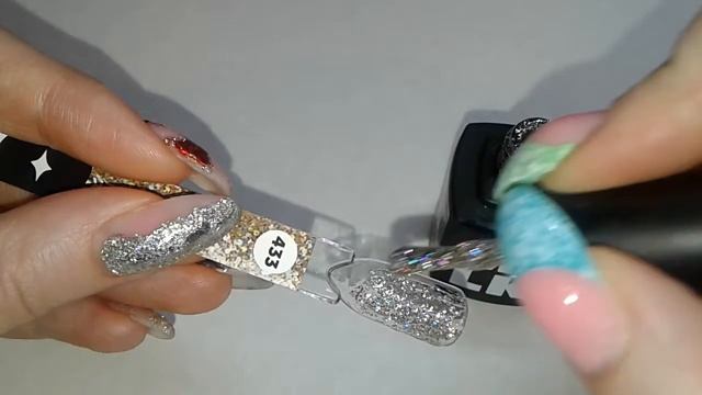 Выкраска серии Shine Bright от Milkgel