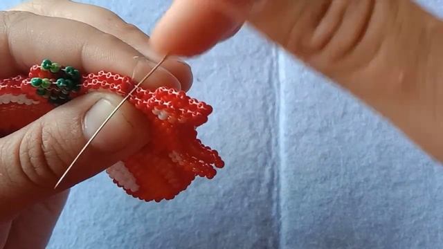 🐿️БЕЛОЧКА С ОРЕШКАМИ🐿️ КИРПИЧНОЕ ПЛЕТЕНИЕ Часть 5_5 смотреть онлайн