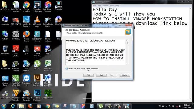 How to install vmware 13 Full Version | Smart Techno SR смотреть онлайн