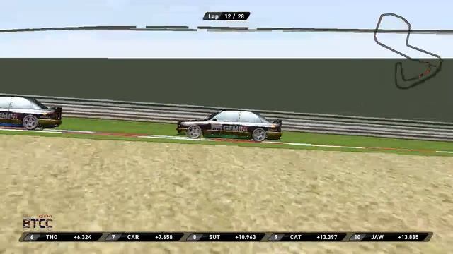 GP4 BTCC Offline Championship Season 2017:Round 14:Brands Hatch GP Feature смотреть онлайн