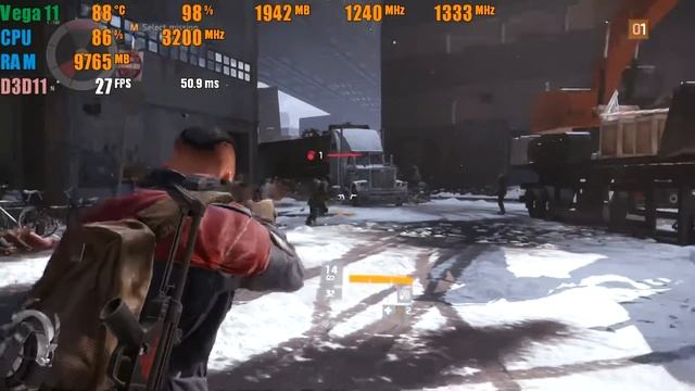 Tom Clancy's The Division - Ryzen 5 2400G | Vega 11 | Single Channel смотреть онлайн