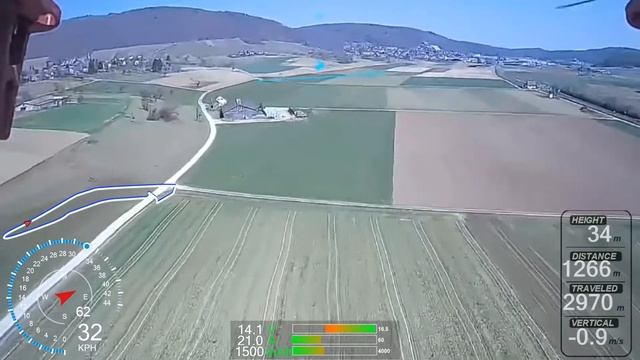 SIYI HM30 on Hexa Copter for Range Test смотреть онлайн