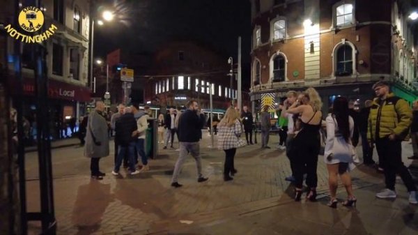 Candid Street Babes Wearing Shiny Leather Pants, Leather Skirts, & Leather Dress