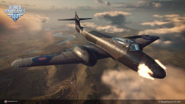 Премсамолёты за голду. Gloster Meteor F. I.World of Warplanes
