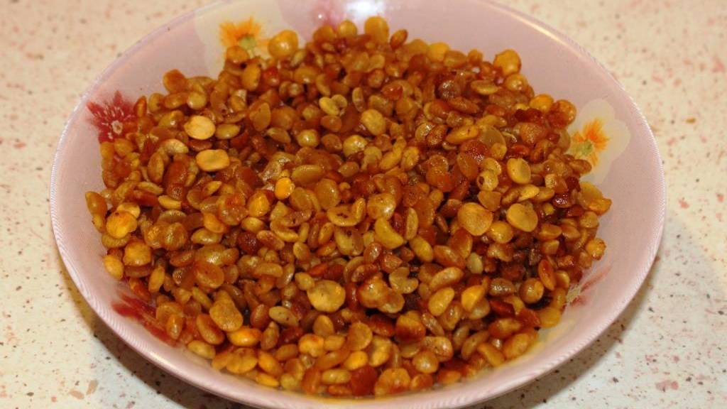 Горох жареный во фритюре. К пенному самое то! смотреть онлайн