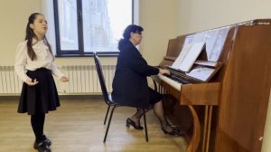 «Майский день» муз. Ц. Кюи, сл. А. Плещеева