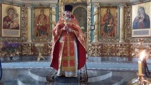 на Преполовение Пятидесятницы. Проповедь