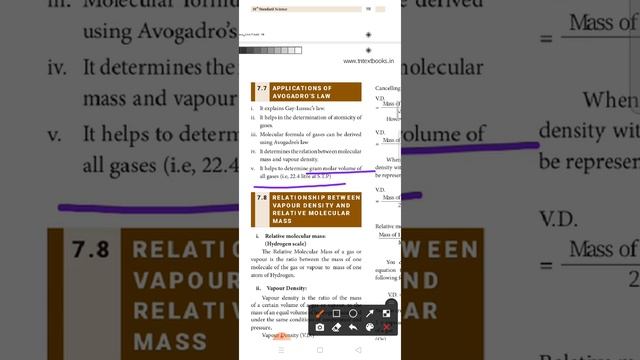 10th science..Les-7.Atoms and Molecules... Avogadro's hypothesis and it's application смотреть онлайн