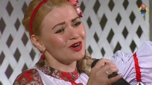 "ШАРЫ-ЯРЫ" Ансамбль " Калина " в гостях у "Митрофановны" Красивые ножки)