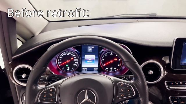 Mercedes Benz W447 MBUX Retrofit Adapter