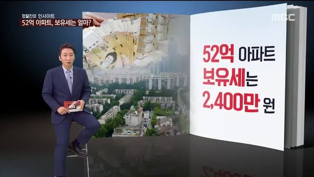 [정철진의 insight] 52억 아파트, 보유세는 얼마? (2018.06.29/뉴스콘서트/MBC) смотреть онлайн