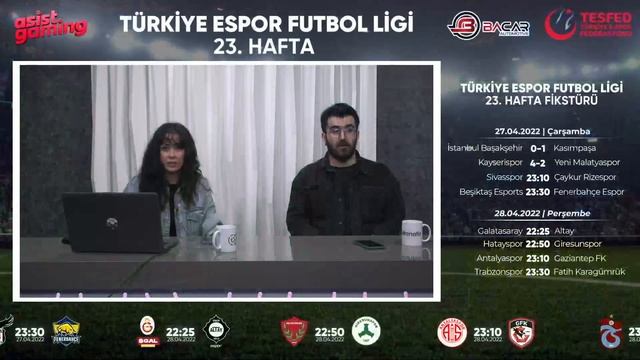 TEFL 4. SEZON 23. HAFTA CARSAMBA MAÇ YAYINLARI смотреть онлайн