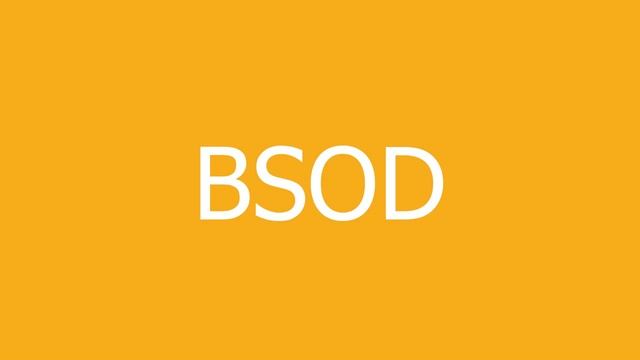 BSOD meaning and pronunciation смотреть онлайн