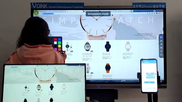 Vdink na-customize na Mataas na Kalidad interactive na whiteboard touch screen Pabrika ng China смотреть онлайн