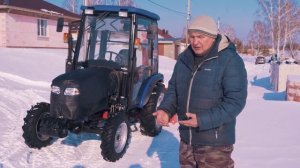 Минитрактор LOVOL TE-354 - отзыв клиента!