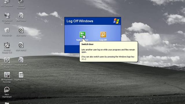 Logging on/off, Windows Basic смотреть онлайн