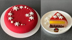 Торт ШОКОЛАДНЫЙ АПЕЛЬСИН🍊🌰🍫 Муссовый торт с хрустящим слоем из фундука⭐️