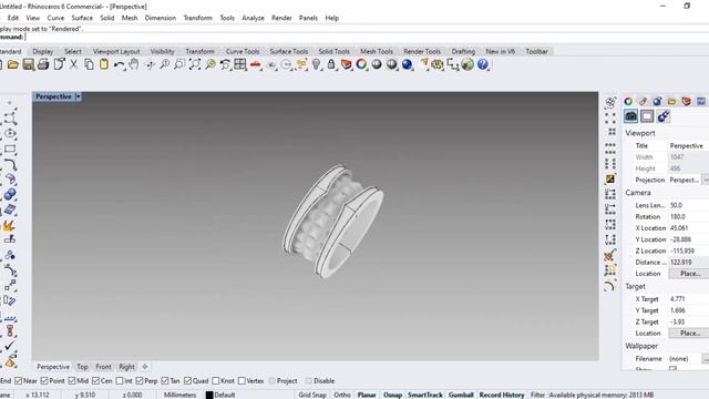 rhino modeling ring * моделирование в риноцерос смотреть онлайн