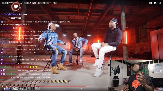 Daquan Wiltshire Reacts To Hitman Holla and Cassidy faceoff смотреть онлайн