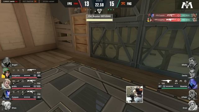 FNATIC Boaster Reacts after Won against FunPlus Phoenix смотреть онлайн