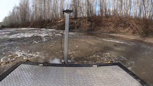 Jetstream Mini Jet Boating On The Muskwa During Breakup 2021