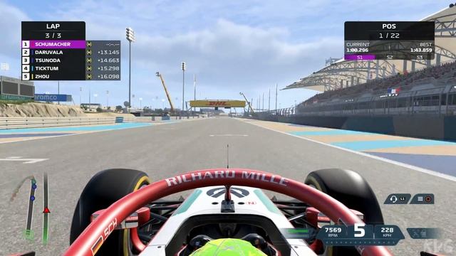 F1 2021 - Dallara F2 2018 V6 3.4L Mecachrome - Gameplay (PS5 UHD) [4K60FPS] смотреть онлайн