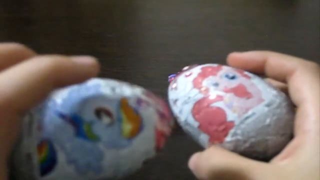 обзор шоколадных яиц с фигурками пони смотреть онлайн