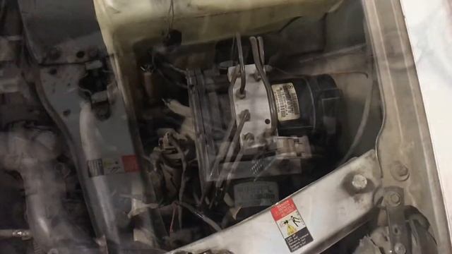 Mercedes W208. Неисправность блока ABS.