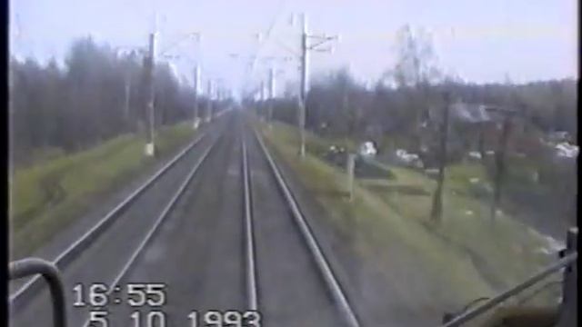 Рекордные испытания ТЭП80-0002 05.10.1993.TEP80 world speed record 271 km h смотреть онлайн