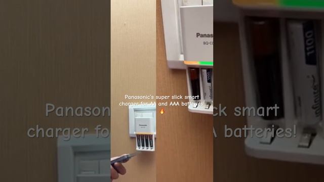 Panasonic’s BQ-CC55N charger is all you need for your AA and AAA batteries #usefulgadgets #panasoni смотреть онлайн