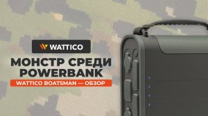 Обзор портативной электростанции Boatsman