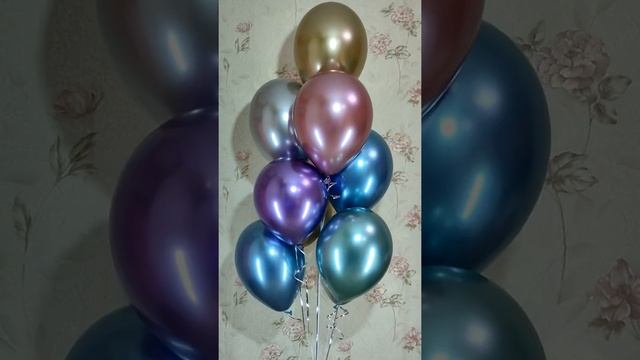 Гелиевые шары Хром.