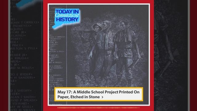 May 17 TodayinCTHist Nam Memorial смотреть онлайн