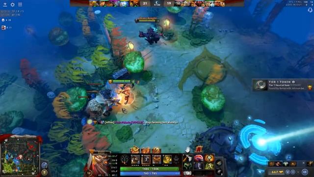 Bounty Hunter Safe Lane - Dota 2 смотреть онлайн