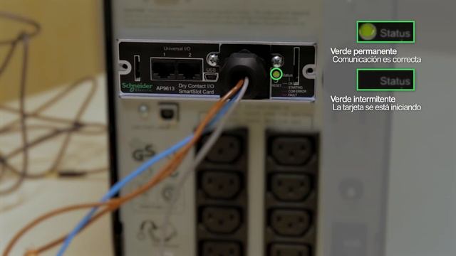 Schneider Electric | Configuración de tarjeta contactos secos AP9613 смотреть онлайн