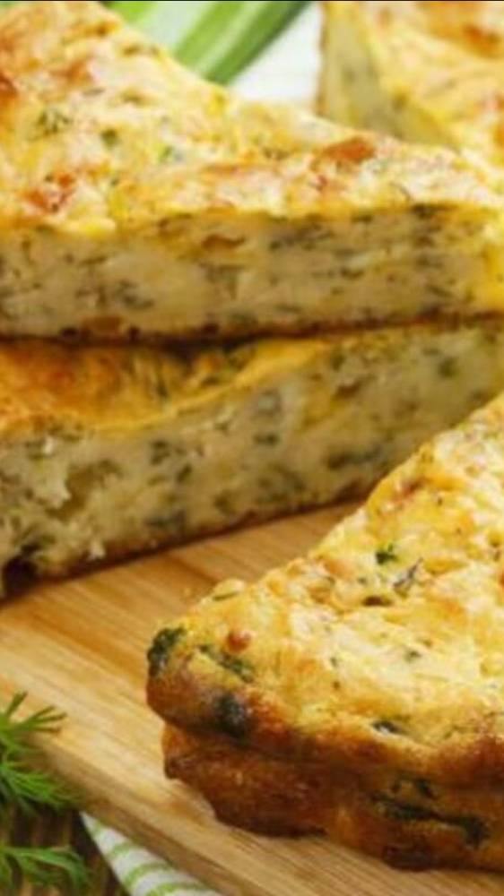 Пирог из кабачка с сыром, отличный перекус. смотреть онлайн