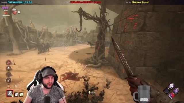 THIS GUY WAS A SALTY LOST CAUSE! THESE GUYS ARE SO WEIRD LOL Dead By Daylight