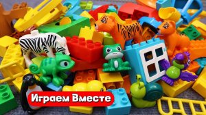 Развивающий детский лабиринт лего с шариками ! Видео для детей 👍