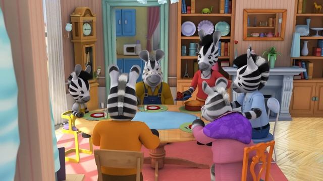 Зу и групповые занятия | Сборник 1 час | Зу на русском 🦓 | Мультфильмы