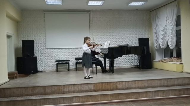 Н. Бакланова. Романс d - moll (исполняет уч. 3 кл. Прокофьева Лилия) смотреть онлайн