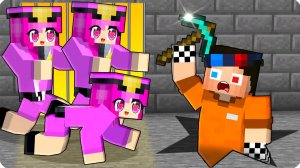 👮♀️ПОБЕГ ИЗ ТЮРЬМЫ ДЕВУШЕК В МАЙНКРАФТ! ШЕДИ MINECRAFT