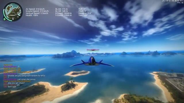 Just Cause 2 Multiplayer Autopilot Target Hold 1