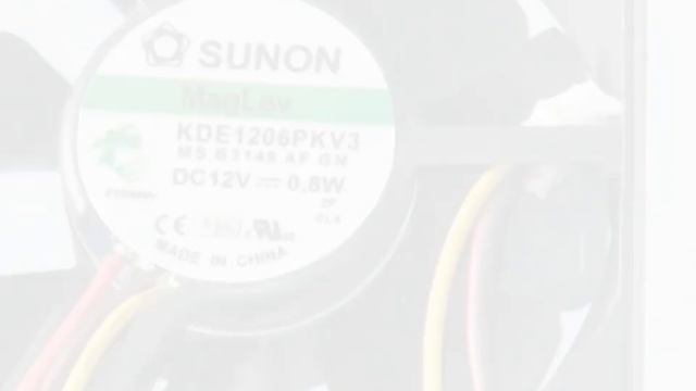 KDE1206PKV3 12V 0.8W 3wires cooling fan смотреть онлайн
