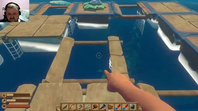 RAFT №9 Строим первый этаж смотреть онлайн