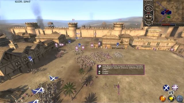 Medieval 2 Total War Online Battles #221 (2v3 Siege) - Hold the Wall! смотреть онлайн