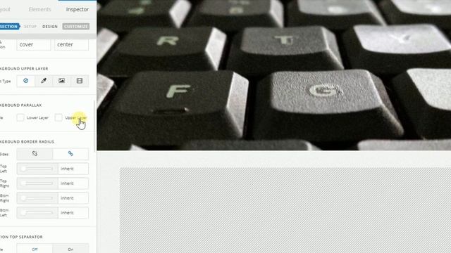 Alternative CSS Parallax In Cornerstone