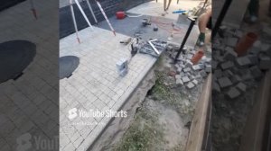 Как нельзя ставить поребрики
