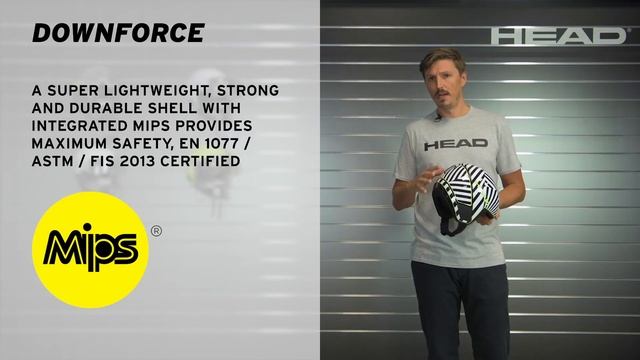 HEAD Race Ski Helmet DOWNFORCE смотреть онлайн