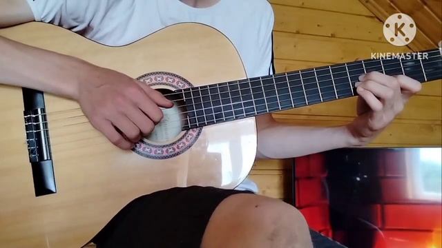 Разбор Кузнечик в стиле Фингерстайл. Fingerstyle #гитара
